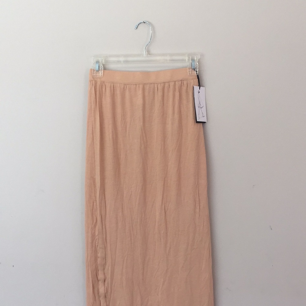New Nude Maxi Skirt